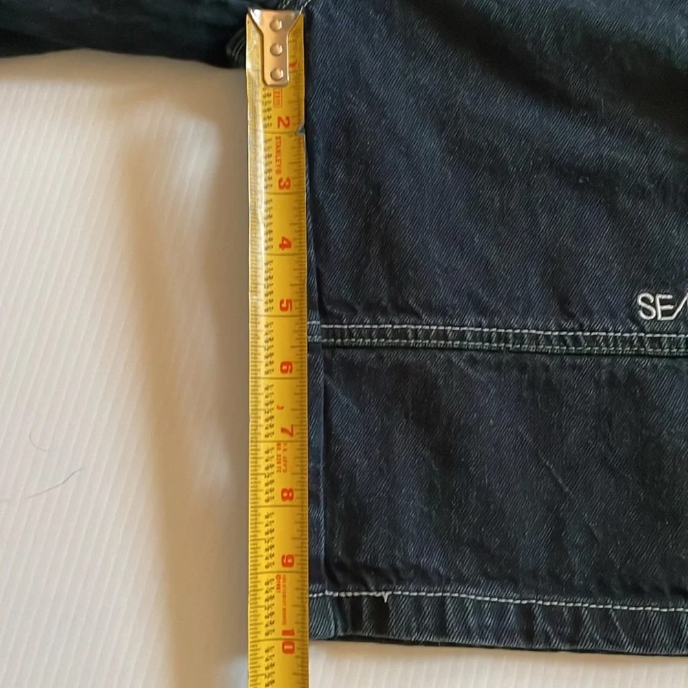 Sean John dark denim jeans shorts.  Boys size 12